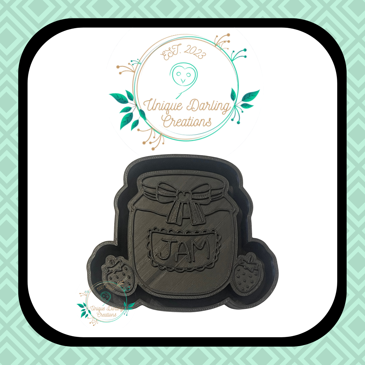 Strawberry Jam Jar Mold