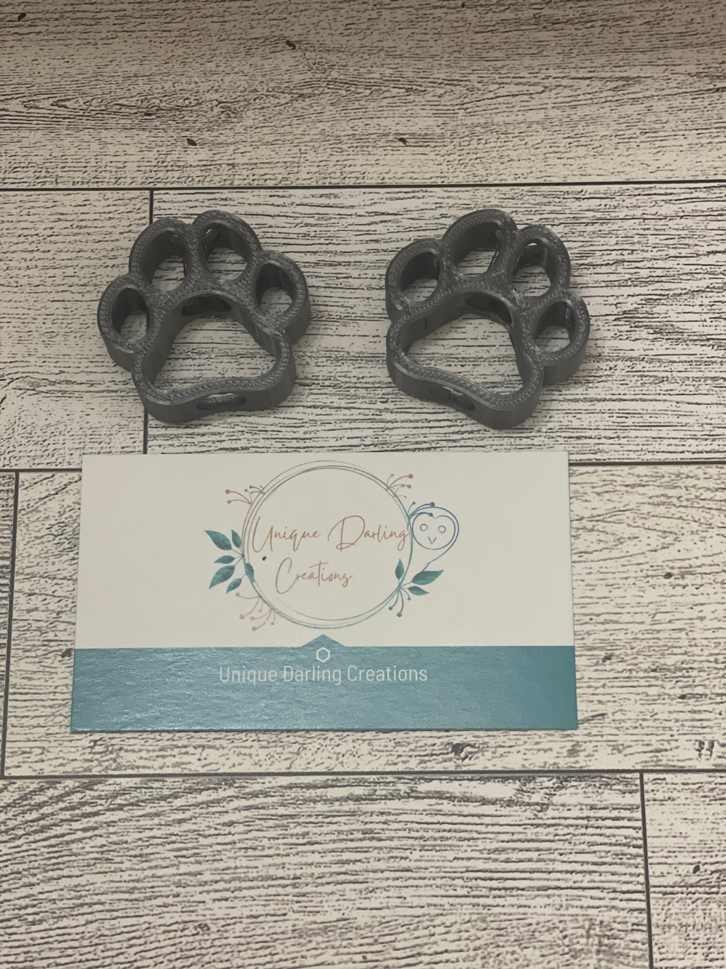 Paw Print Straw/Pencil Topper