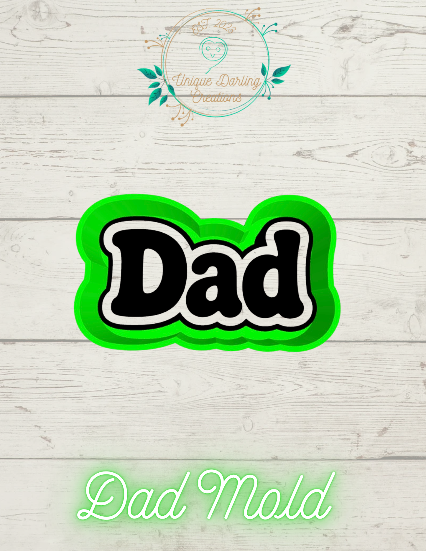 Dad Name Mold