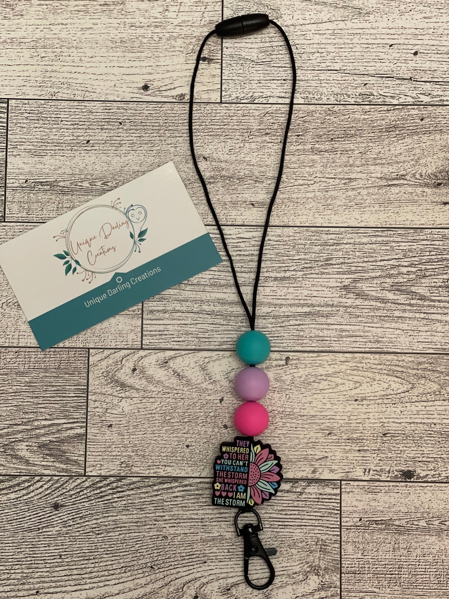 I Am The Storm Freshie Hanger