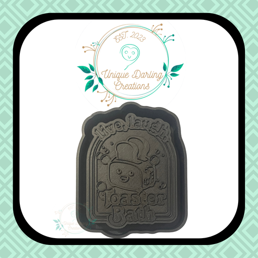 Live, Laugh Toaster Bath Mold
