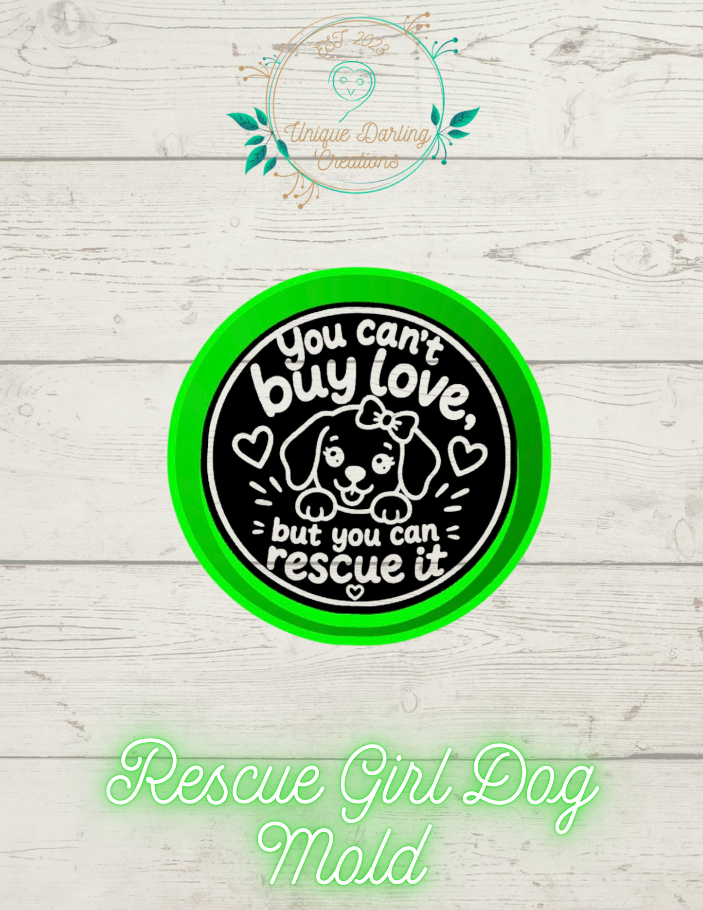 Rescue Girl Dog Mold