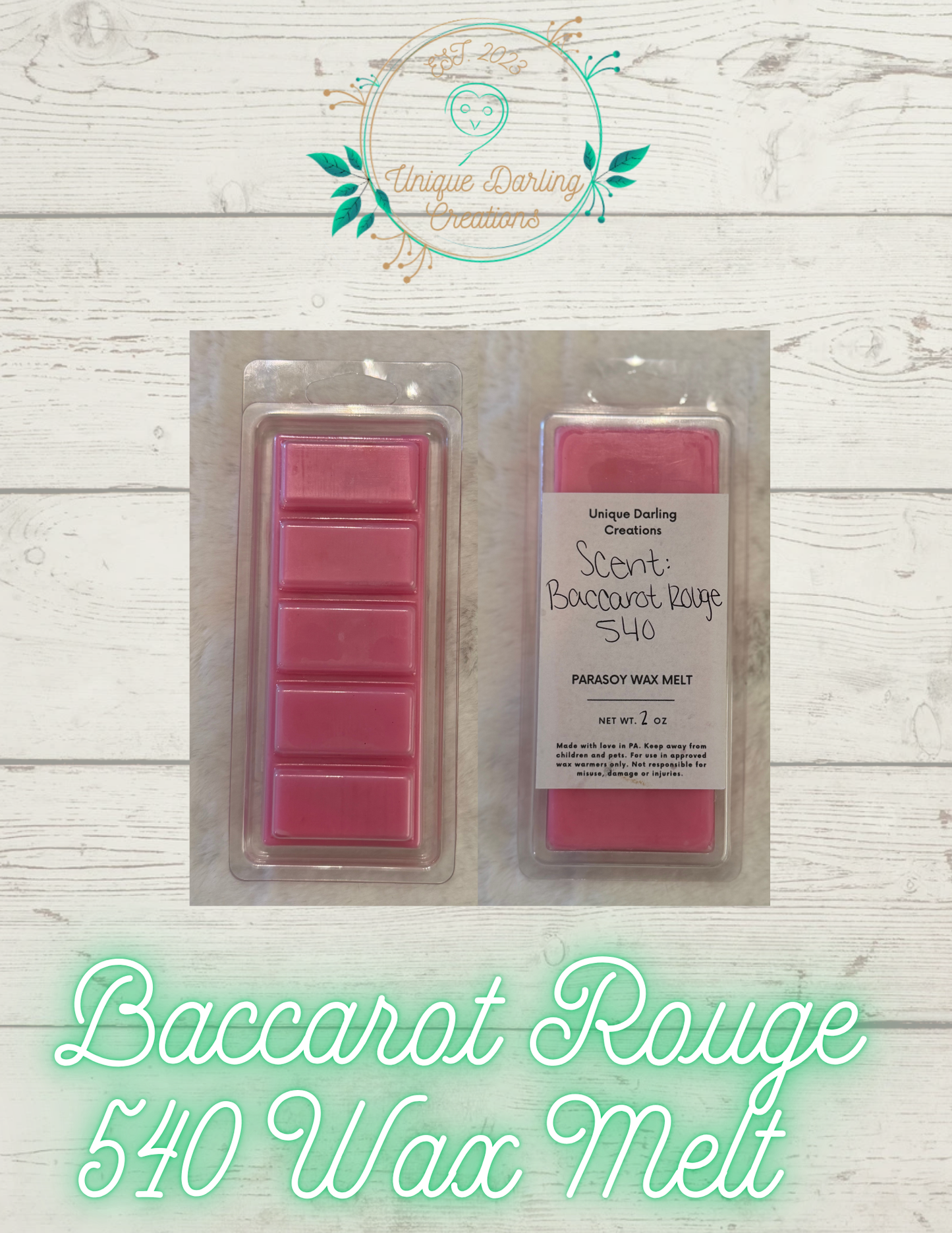 Baccarat Rouge 540 Wax Melt