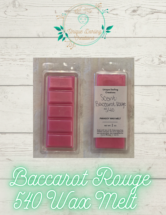 Baccarat Rouge 540 Wax Melt