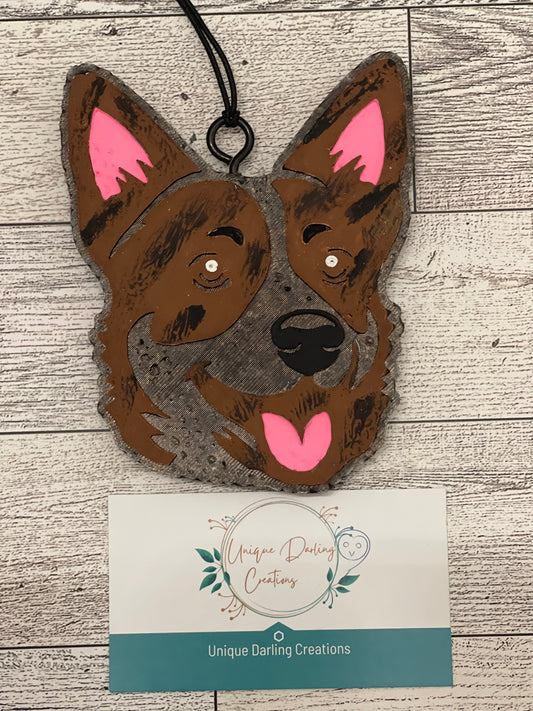 Heeler Freshie: Scent - Hot Maple Toddy