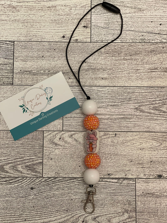 Bunny With A Carrot Freshie Hanger