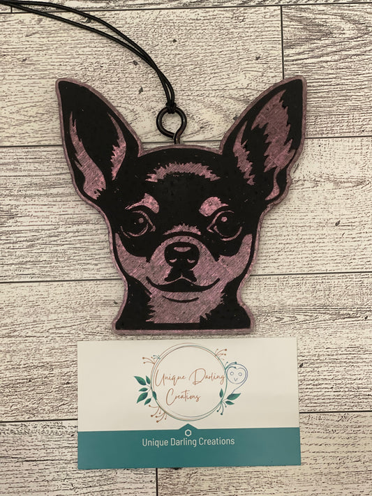 Chihuahua Freshie: Scent - Strawberry Lemon Blondie