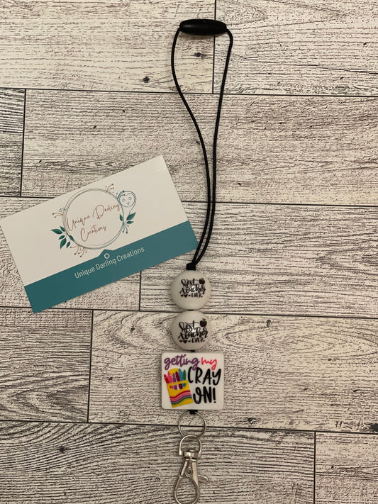 Getting My Cray On Freshie Hanger