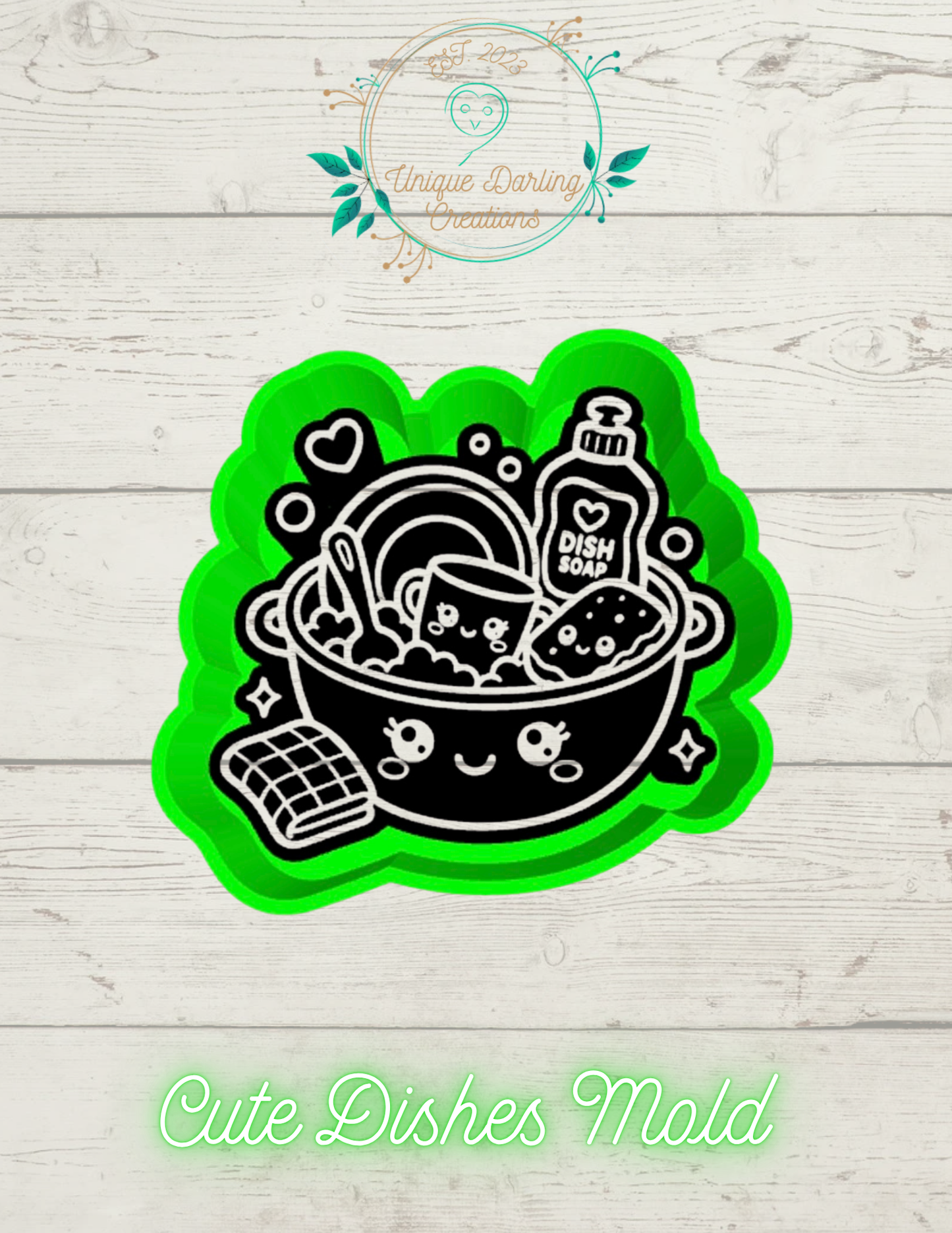 Cute Dishes Mold