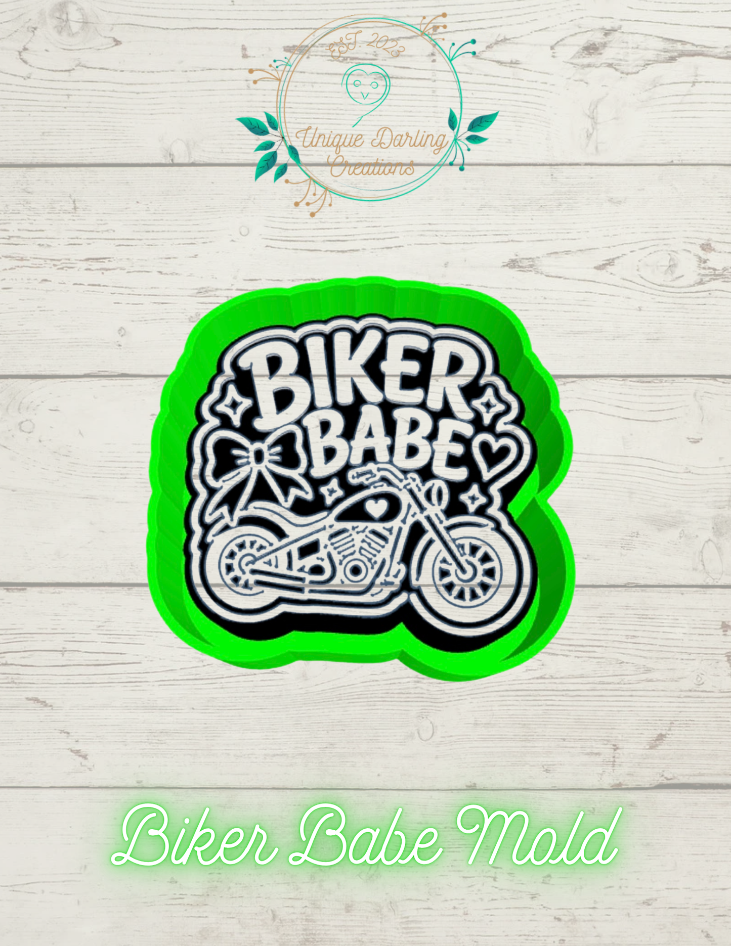 Biker Babe Mold