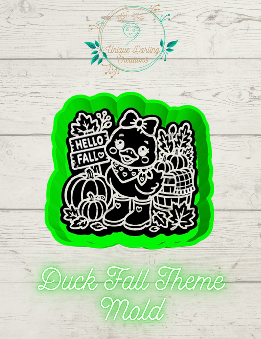 Duck Fall Theme Mold