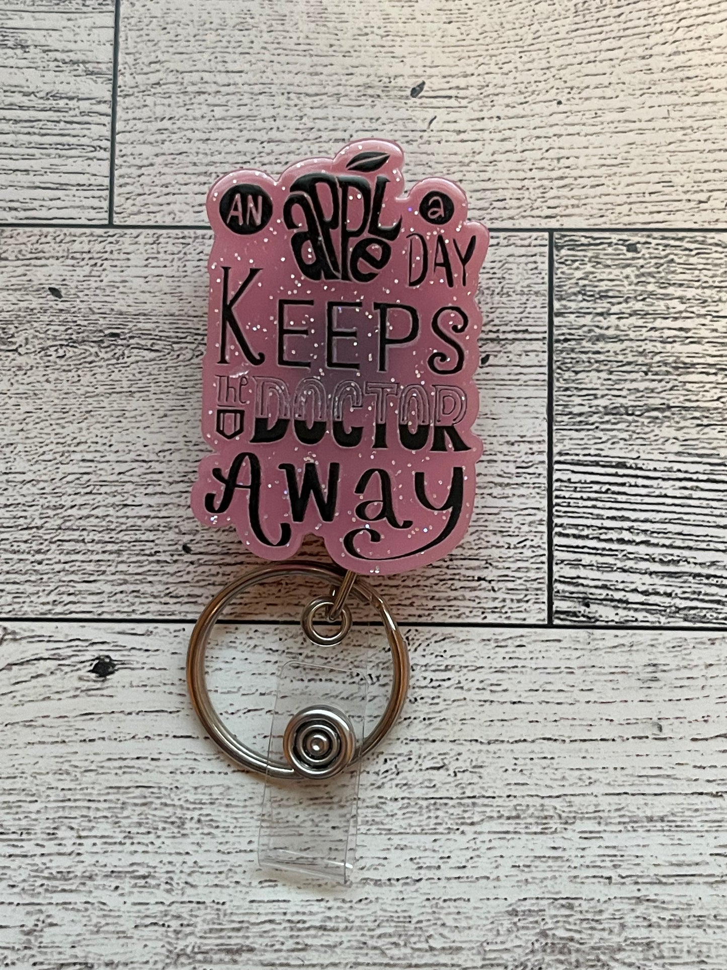 Keeps The Doctor Away Badge Reel