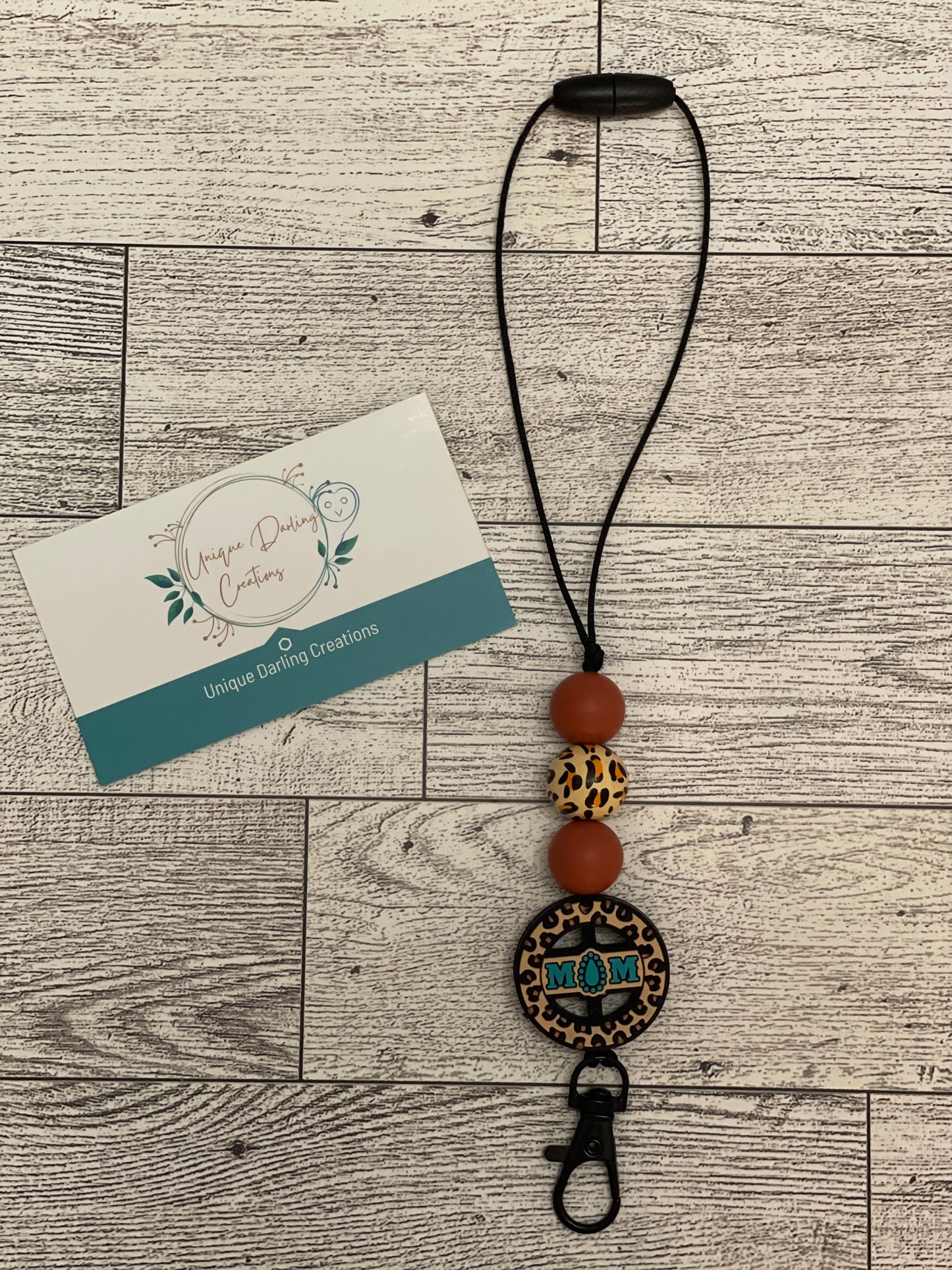 Leopard Mama Freshie Hanger