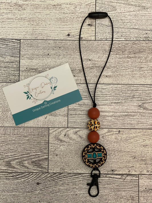 Leopard Mama Freshie Hanger