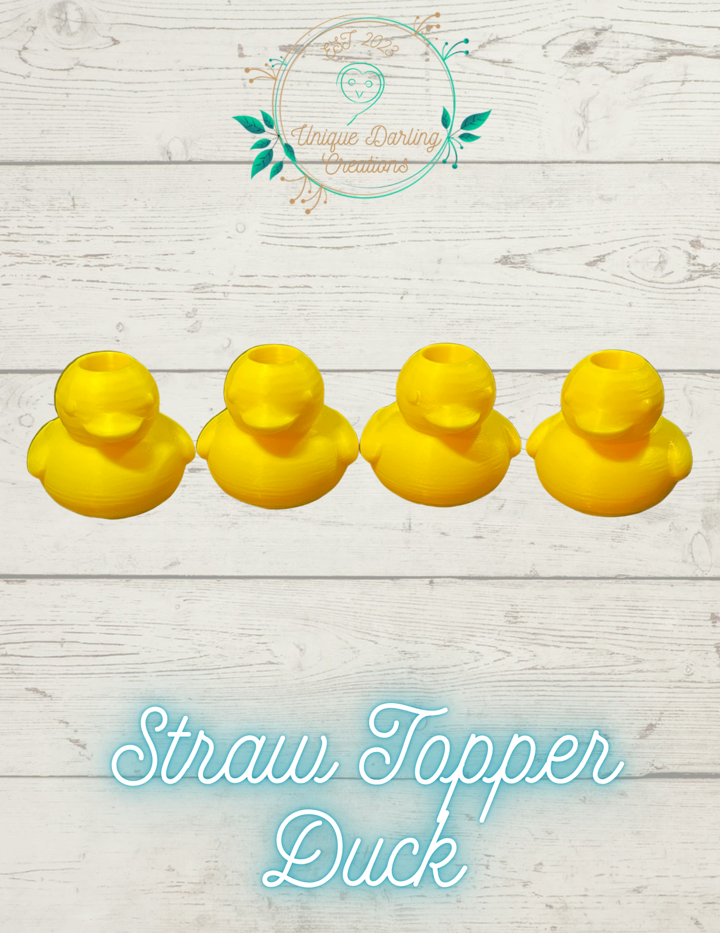 Straw Toppers 3d