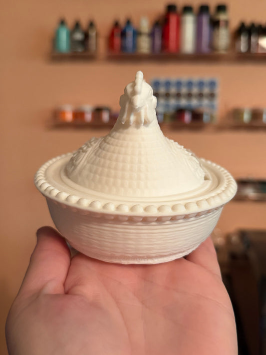 Old Style Hen Soap Holder