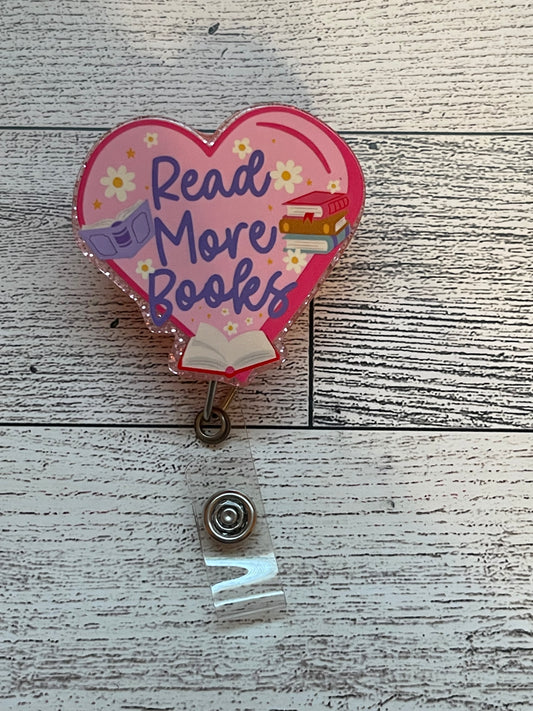 Read More Books Badge Reel