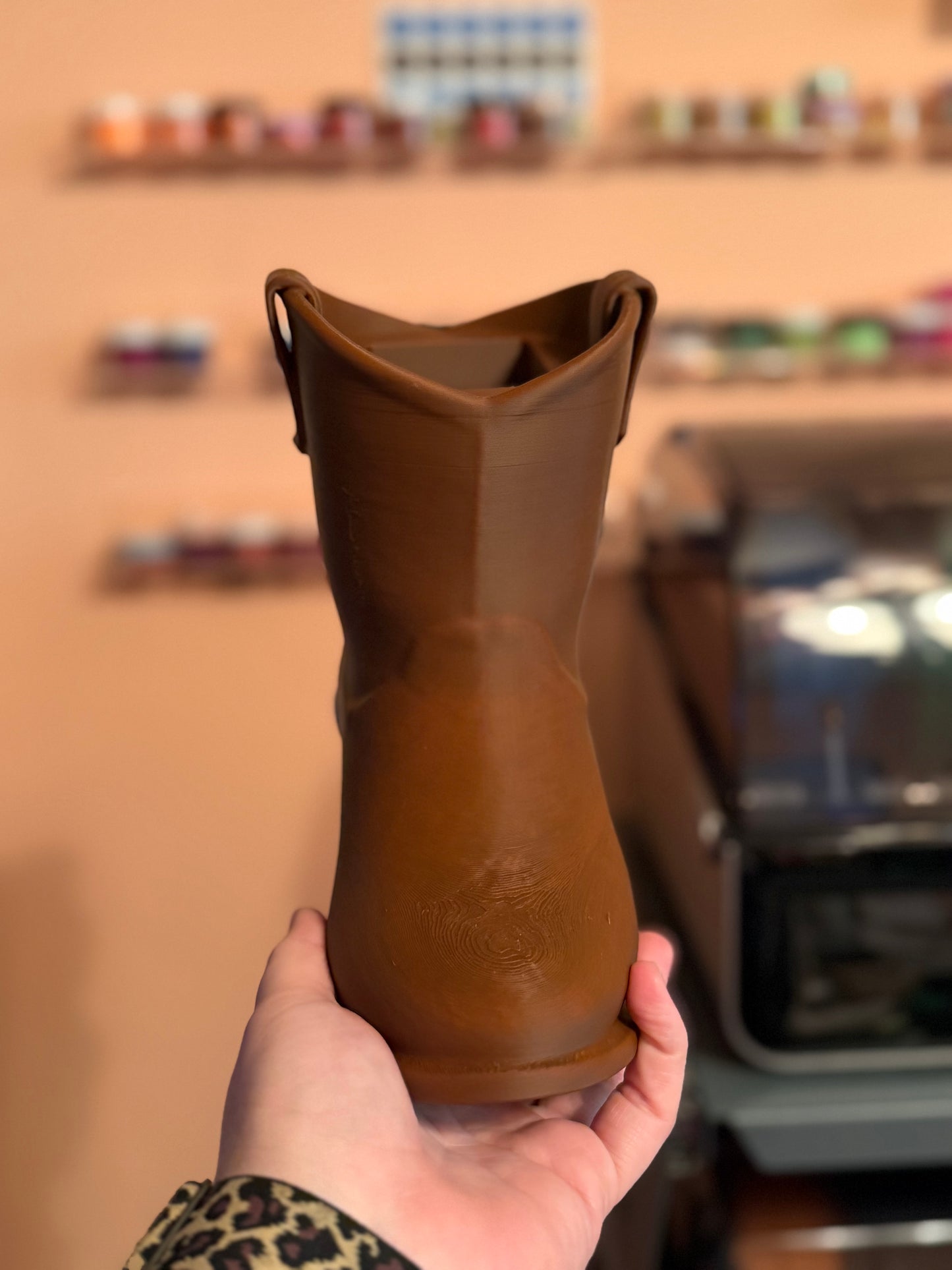 Western Boot Soap Holder