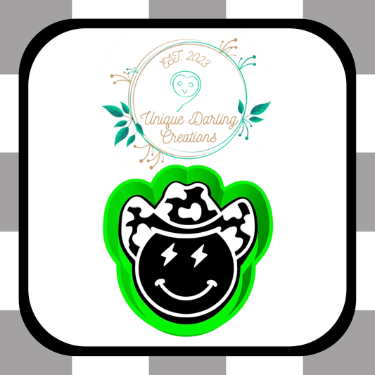 Cowboy Smiley Mold