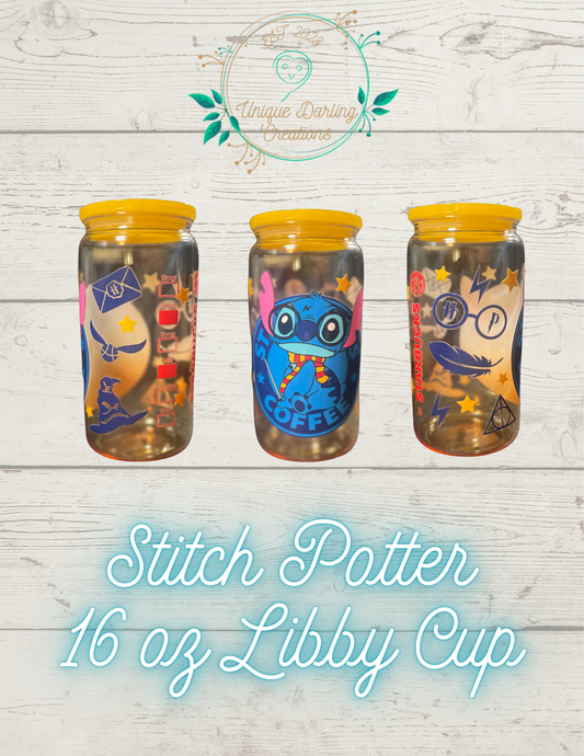 Stitch Potter 16 oz Acrylic Libby Cup