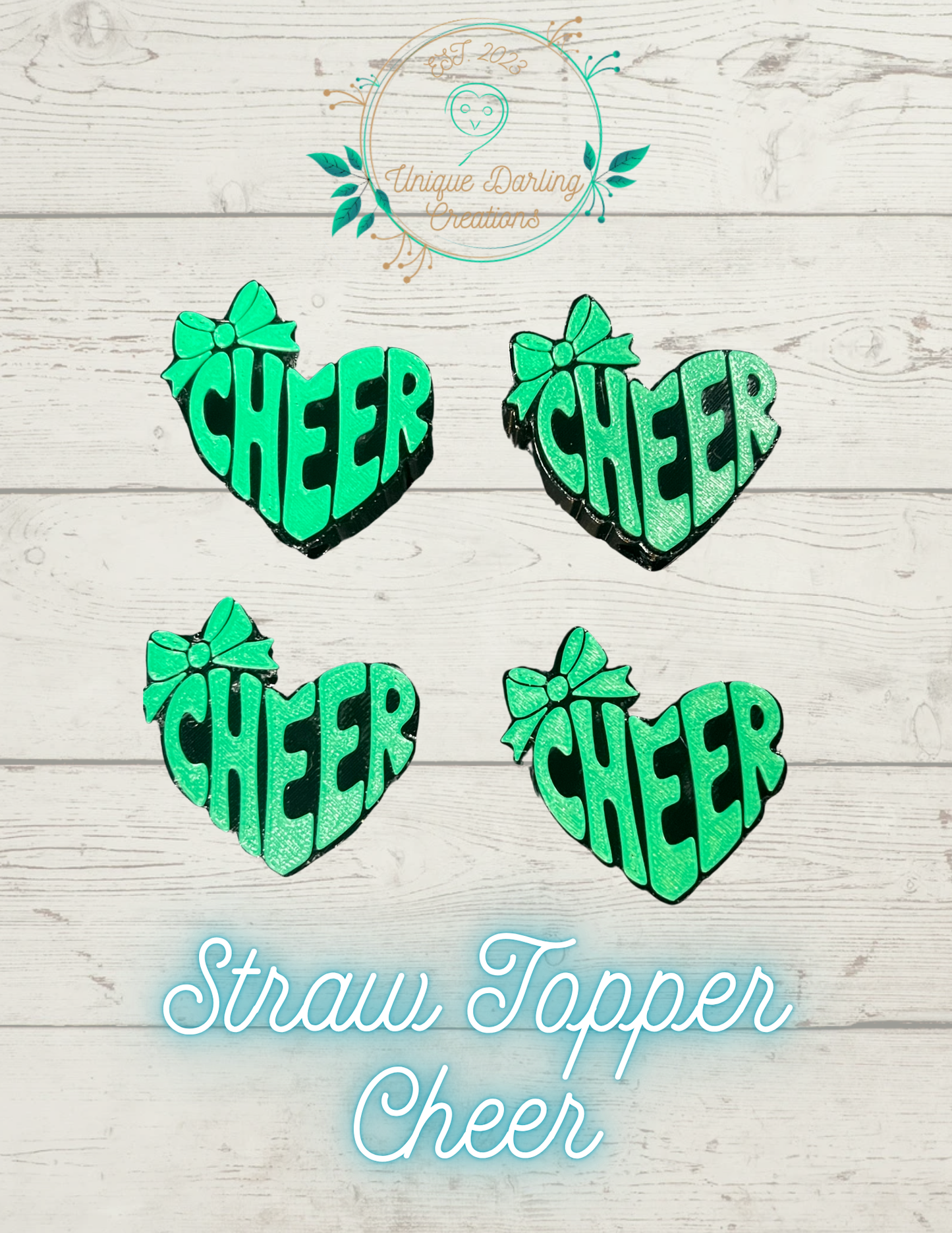 Straw Toppers 3d