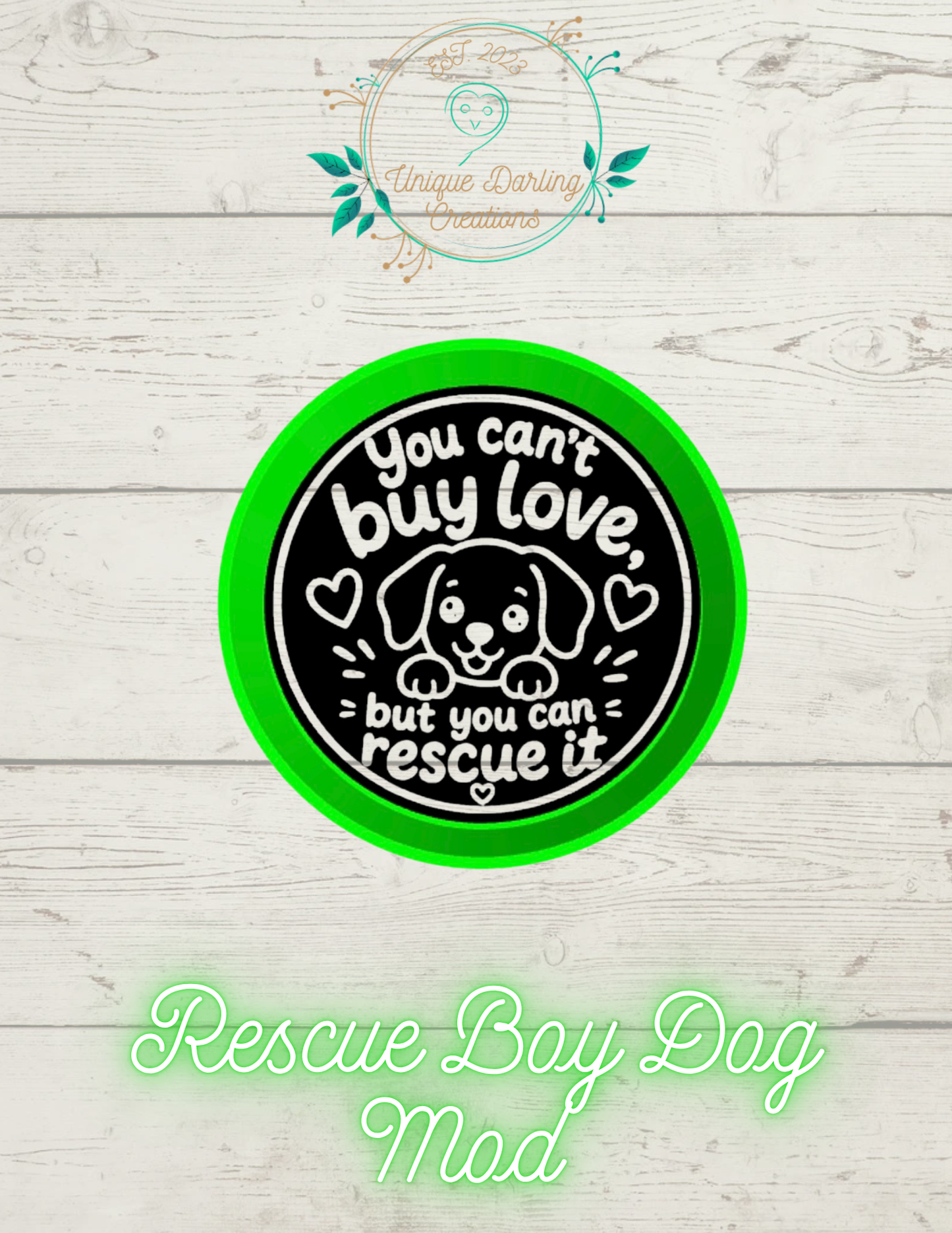 Rescue Boy Dog Mold
