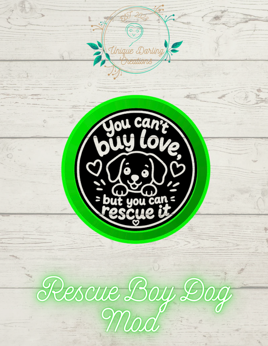 Rescue Boy Dog Mold