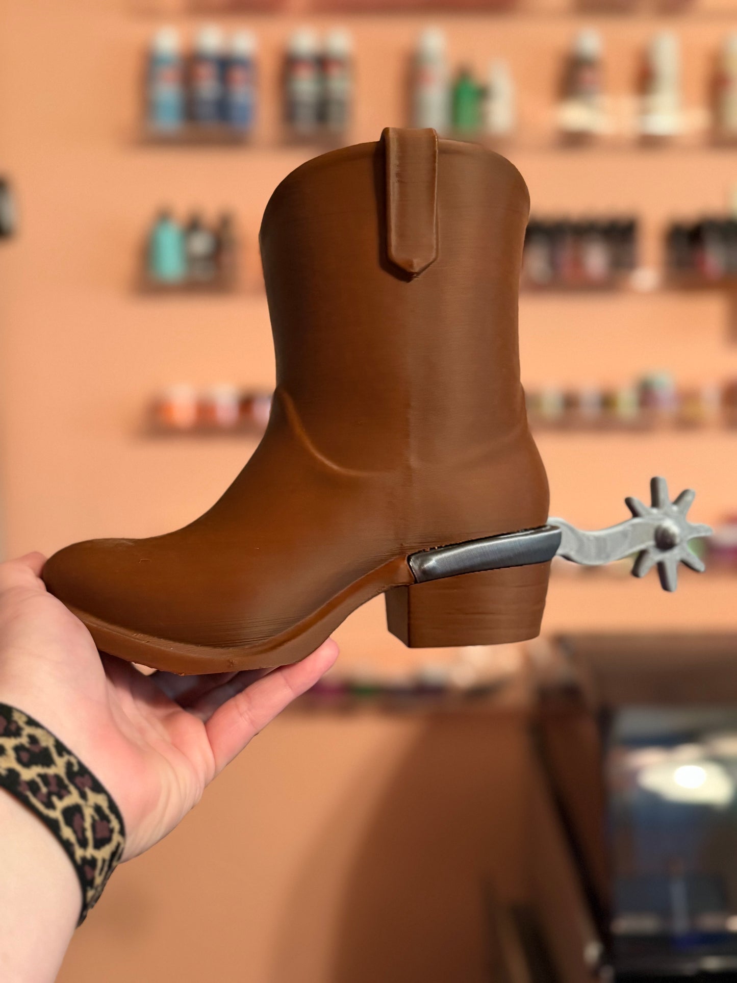 Western Boot Soap Holder
