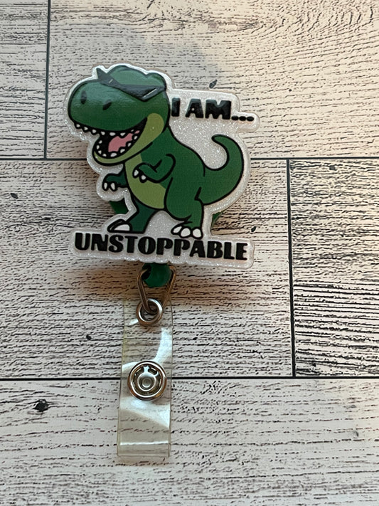 I Am Unstoppable Badge Reel