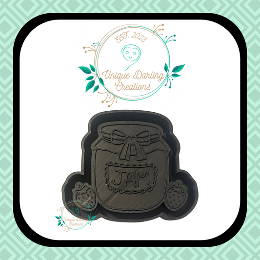 Strawberry Jam Jar Mold
