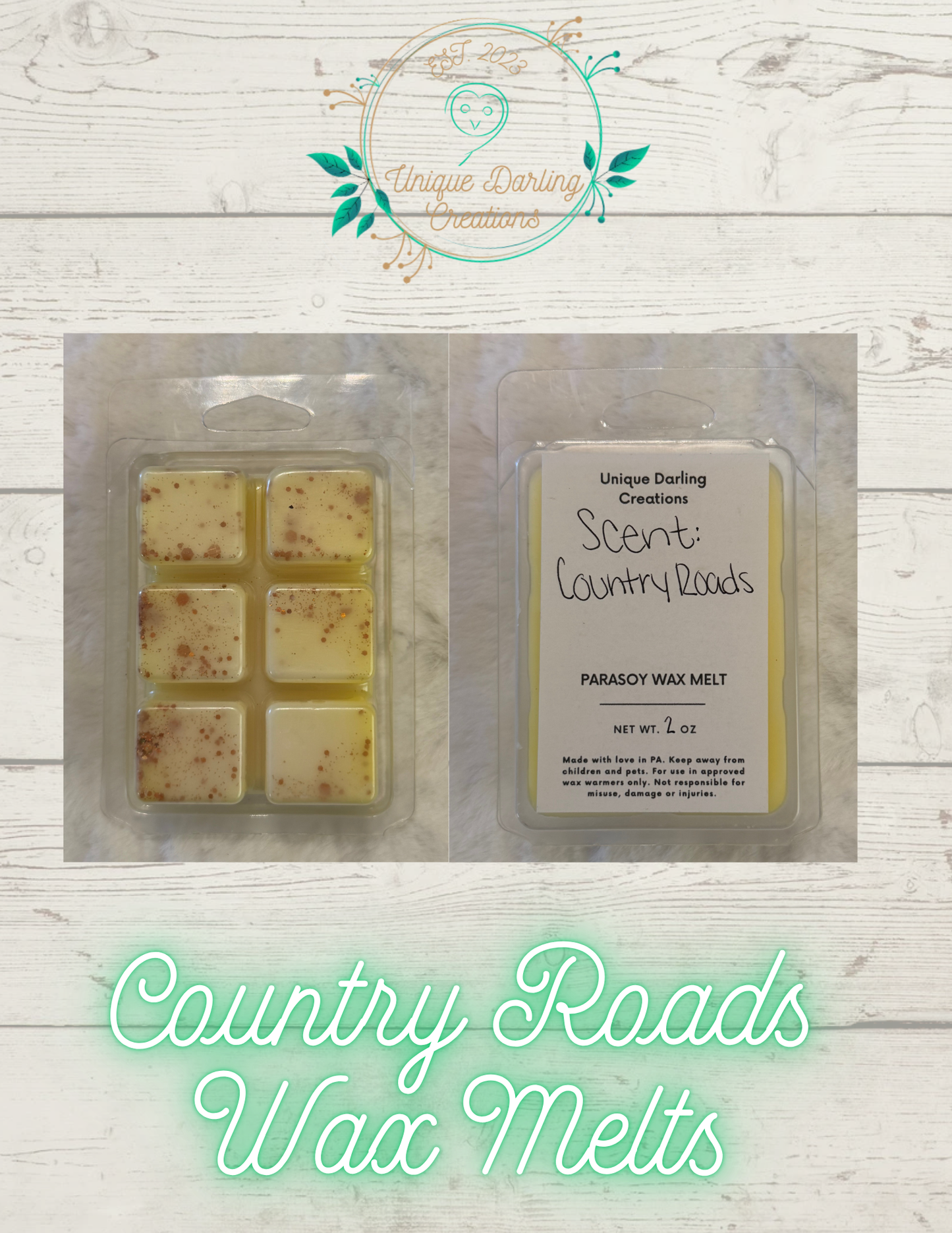 Country Roads Wax Melt