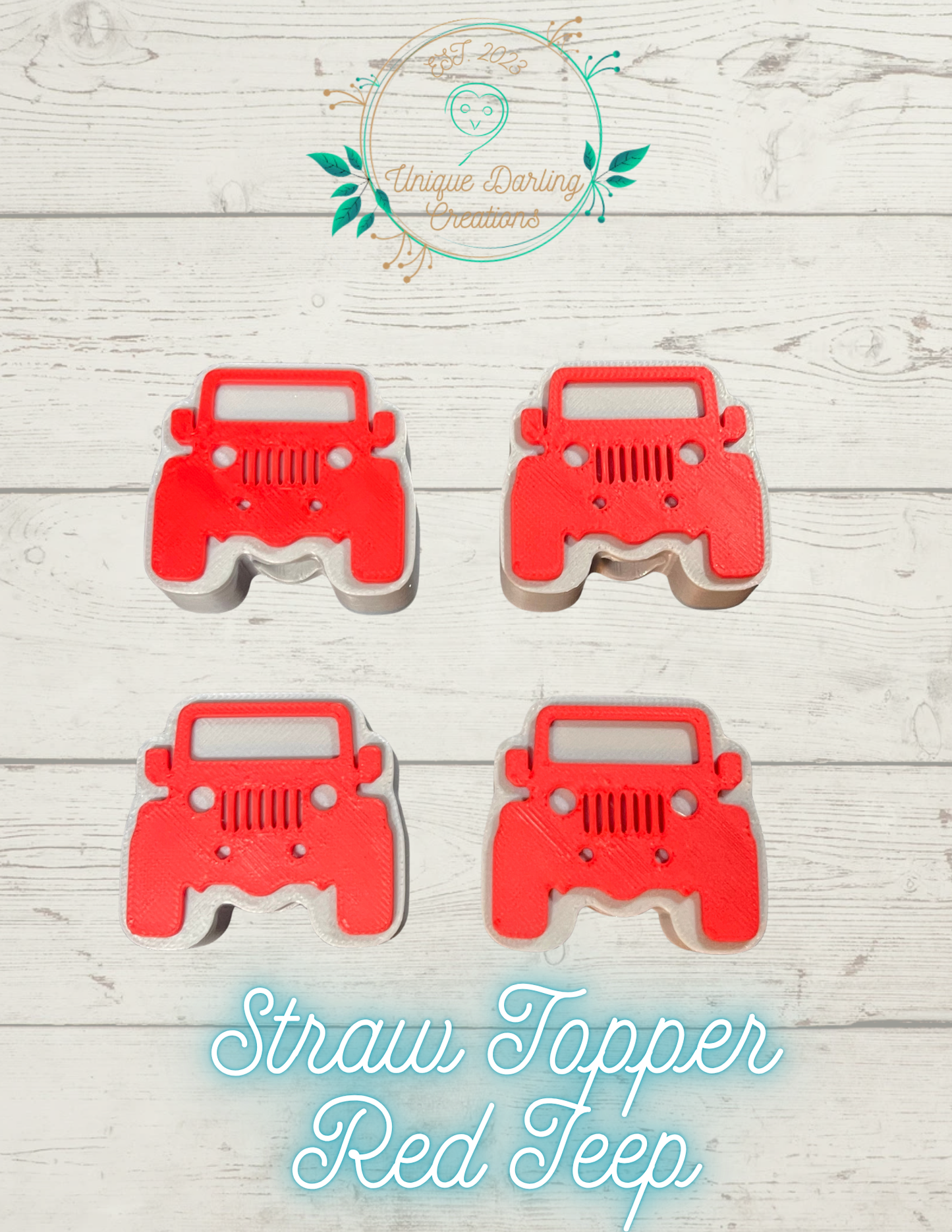 Straw Toppers 3d