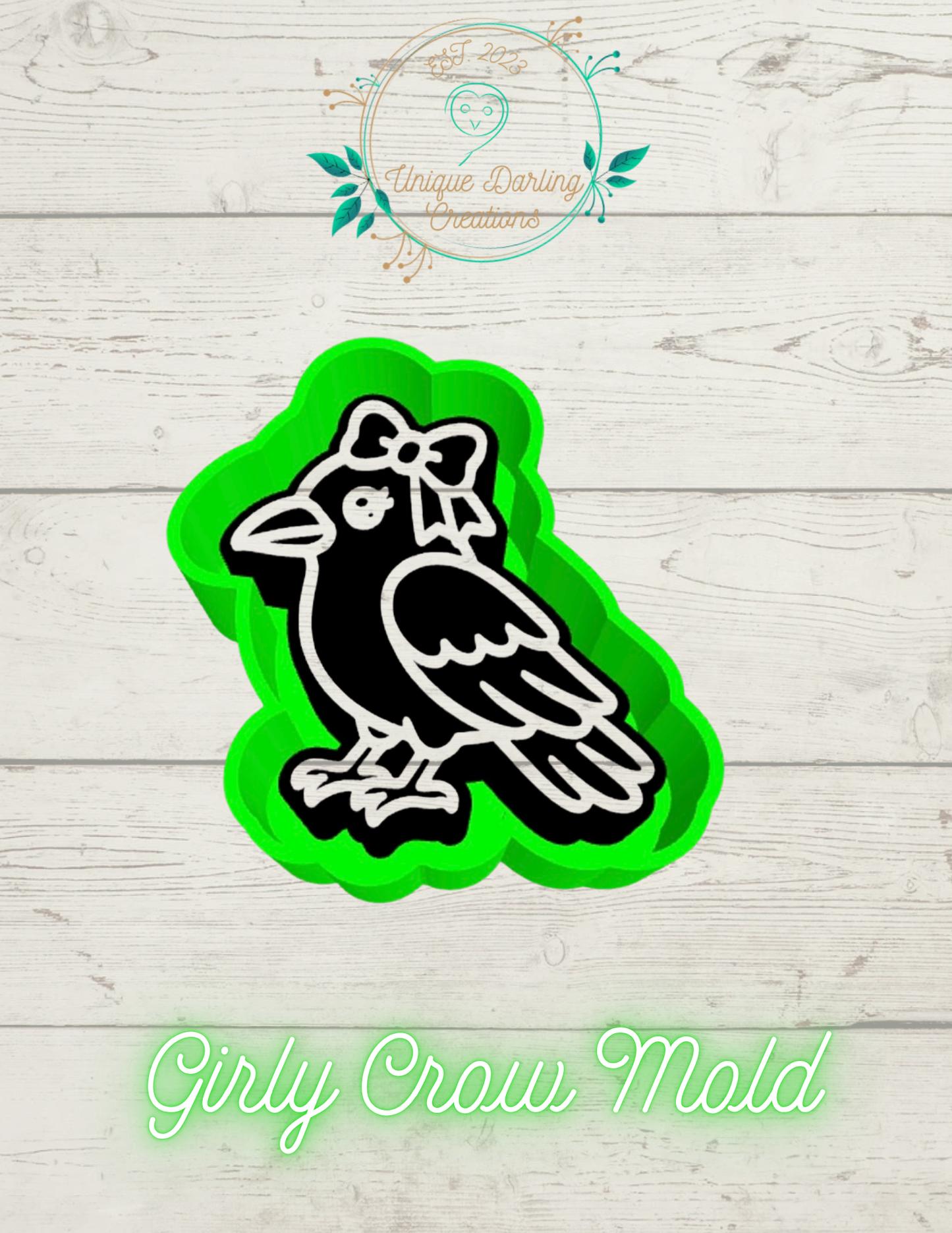 Girly Crow Mold