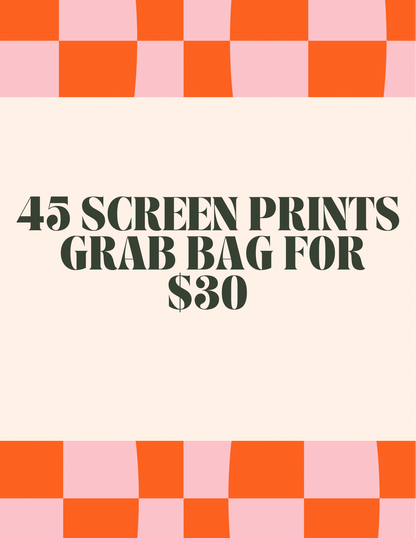 45 Screen Print Transfers