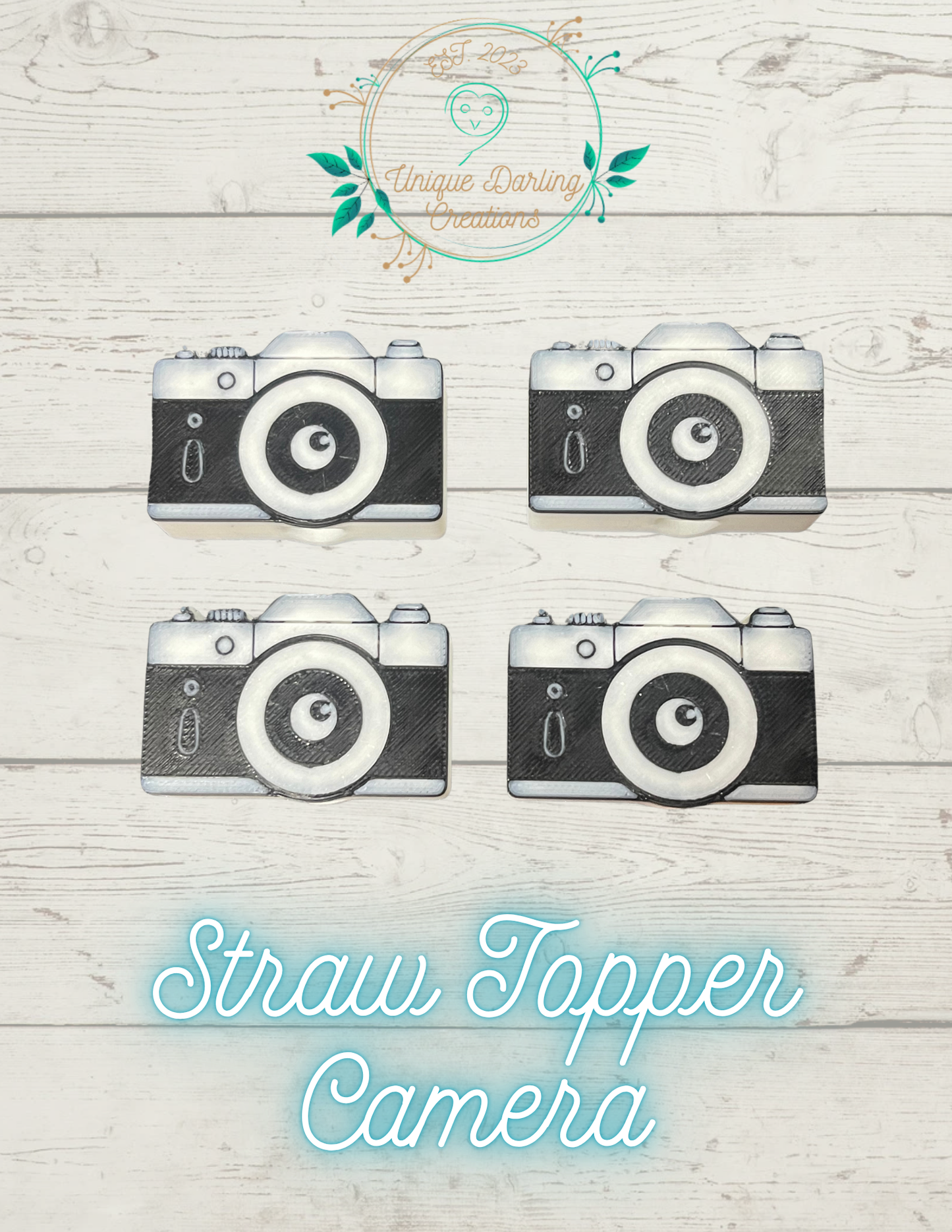 Straw Toppers 3d