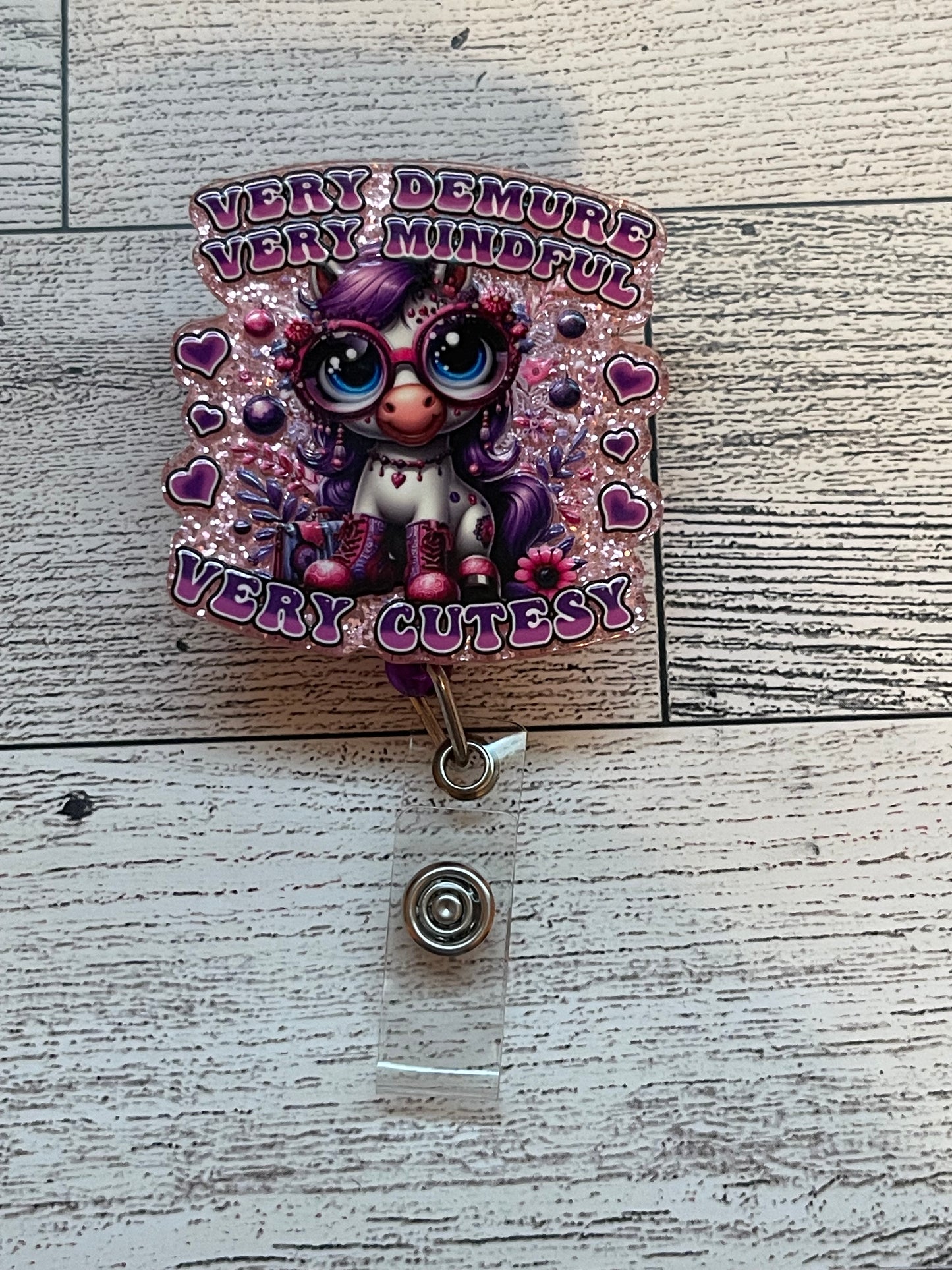 Very Cutesy Badge Reel
