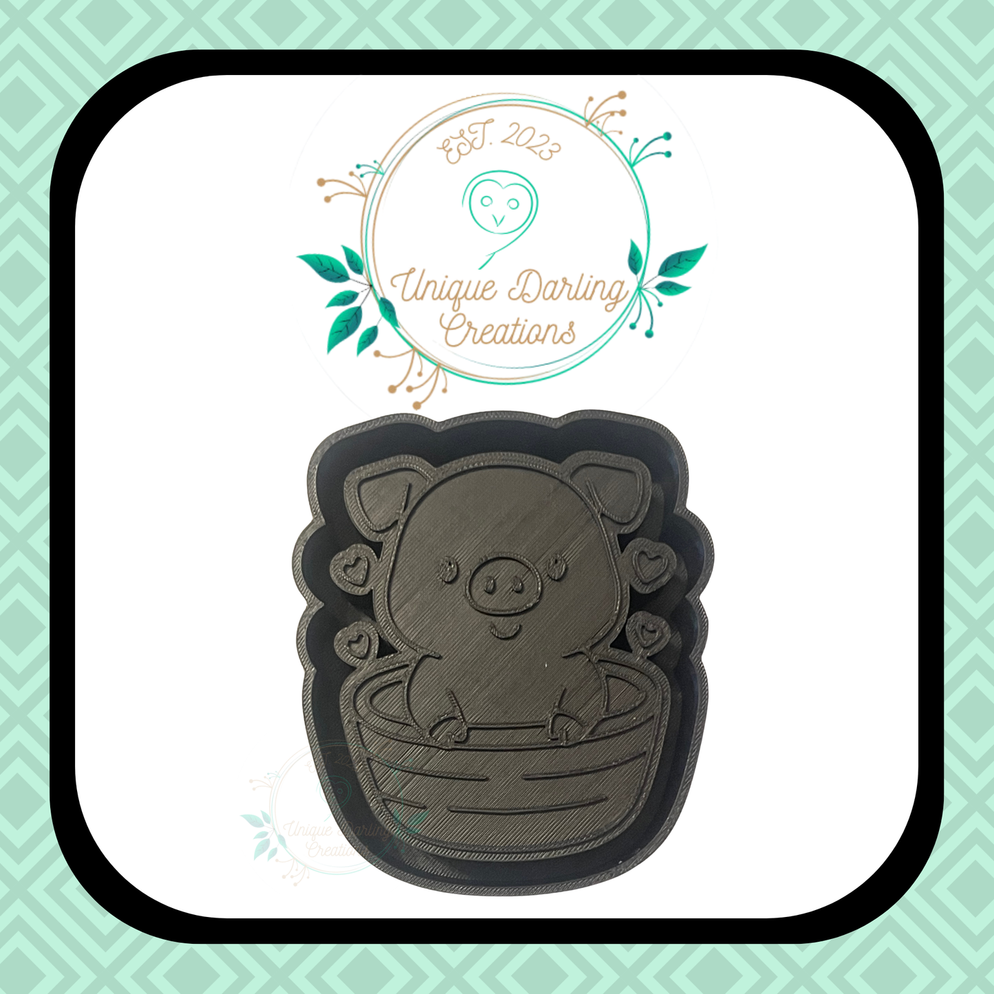 Pig In Basket Mold