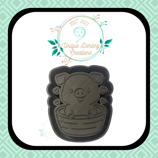 Pig In Basket Mold
