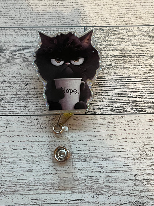 Nope Badge Reel