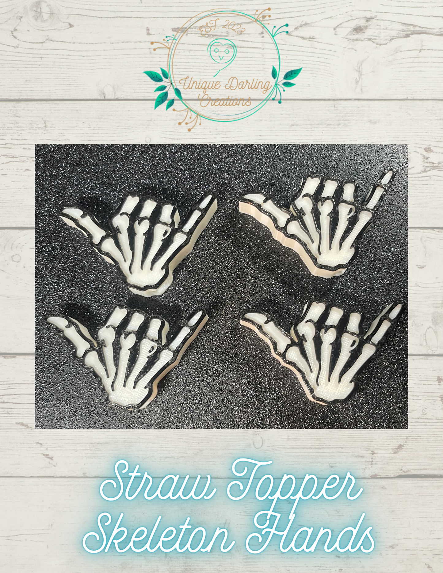 Straw Toppers 3d