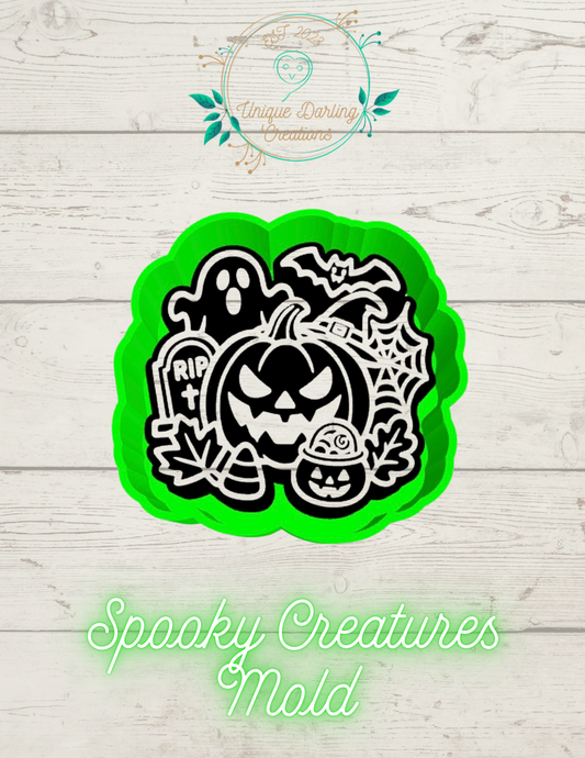 Spooky Creatures Mold