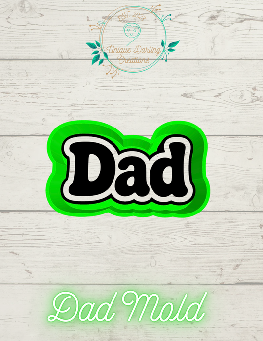 Dad Name Mold