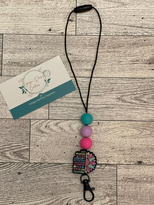 I Am The Storm Freshie Hanger