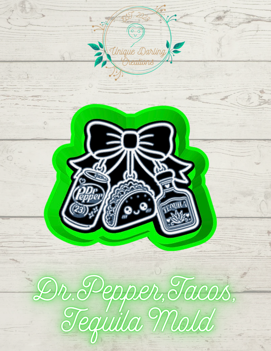 Dr.Pepper, Tacos And Tequila Mold