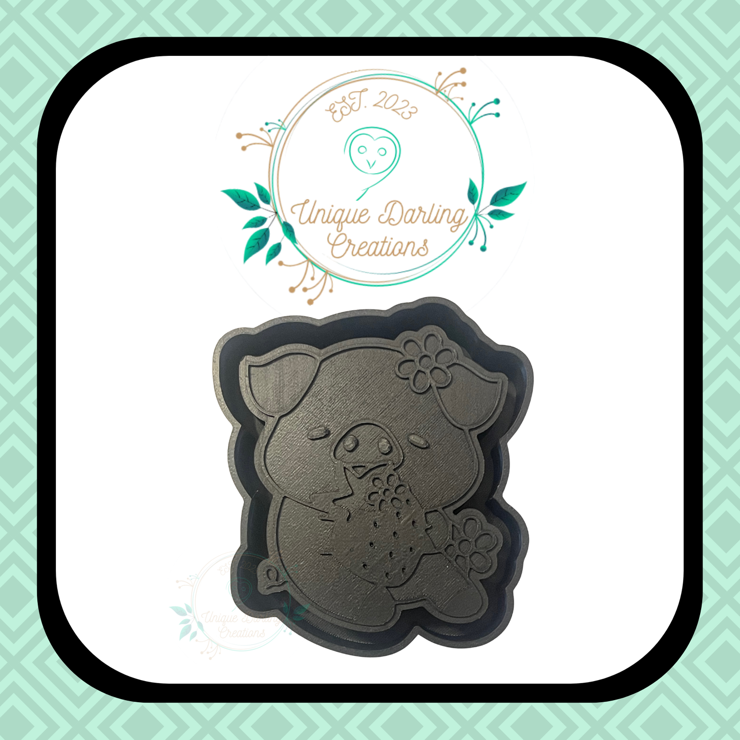 Strawberry Pig Mold