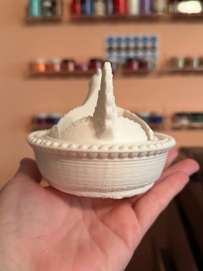Old Style Hen Soap Holder