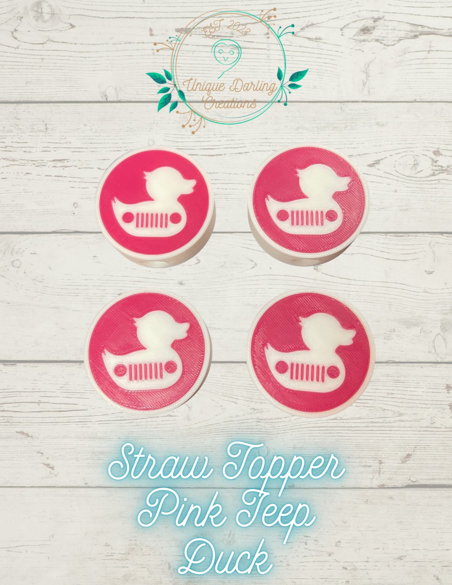 Straw Toppers 3d